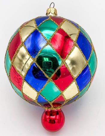 Traditional Shapes Ornament Carnival Harlequin - No Box