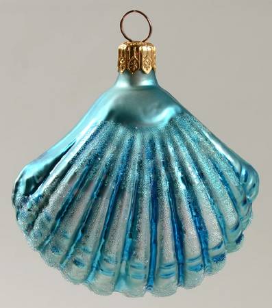 Aquatic Sea Shells-Blue - No Box