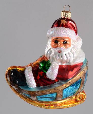 Santa with Sleigh Sky Ride - No Box
