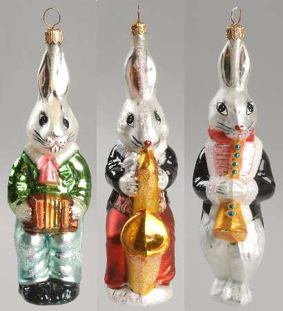 Rabbits & Bunnies The Bunny Tones (Set Of 3) - No Box