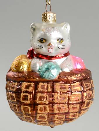 Cats & Kittens Kitty Basket - No Box
