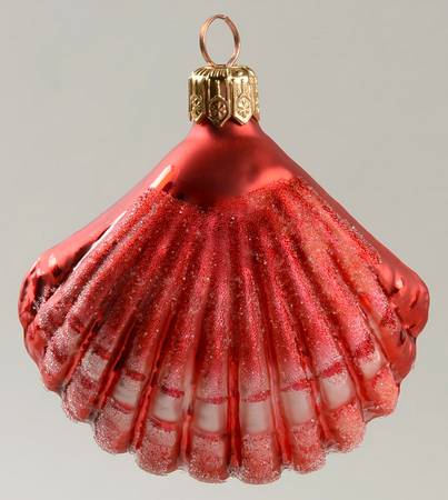 Aquatic Sea Shells-Red - No Box