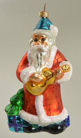 Santa with Musical Instruments Santa Serenade - No Box