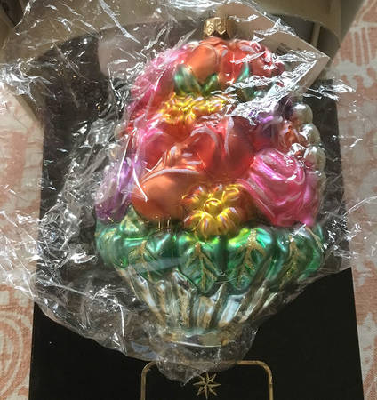 Floral & Garden Flower Basket - No Box