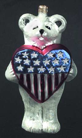 Patriotic Liberty Bears-White - No Box