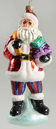 Santas Santa Joy-Black Mittens - No Box