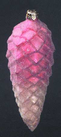Trees & Pinecones Candy Cone-Pink - No Box