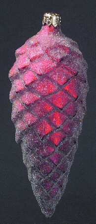 Trees & Pinecones Candy Cone-Red - No Box