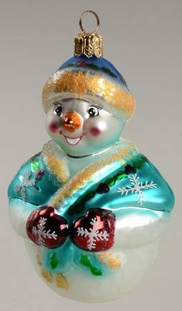 Snowmen Jolly Wrap Junior-Aqua - No Box