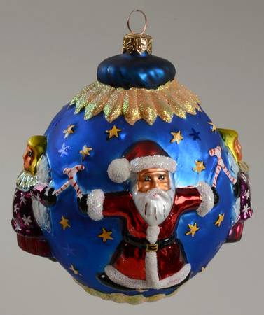 Santas Circle Of Cheer-Blue - No Box