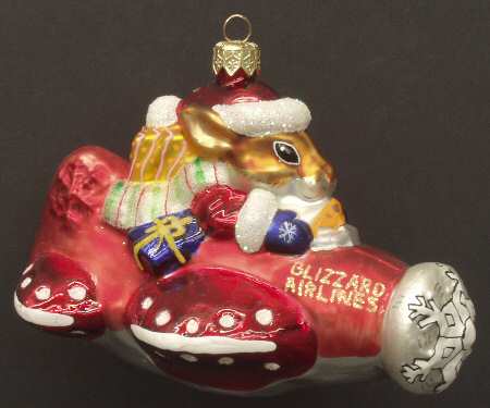 Woodland Winds Blizzard Baron Ornament - Boxed