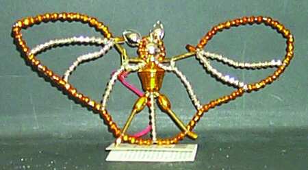 Beaded Dingbats-Gold/Silver - No Box