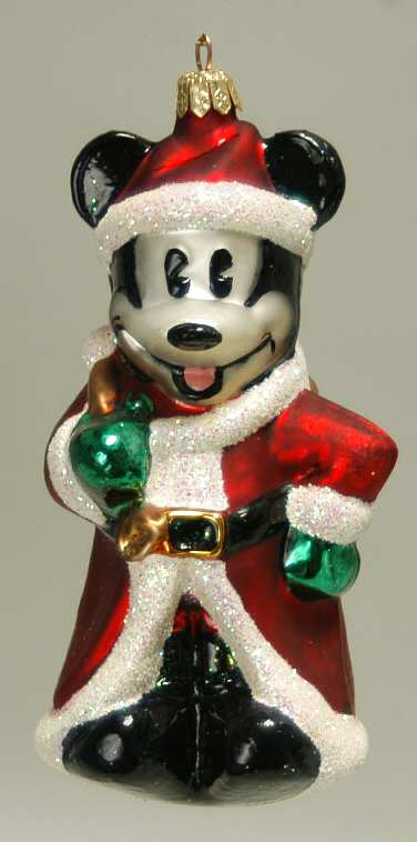 Disney Christmas Eve Mickey-With Bag Of Toys - No Box