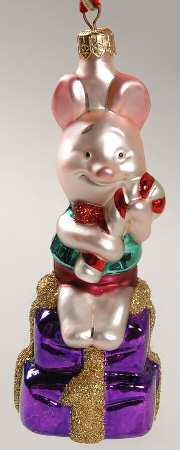 Disney Piglet With Candy Cane - No Box