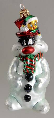 Warner Brothers Sylvester Snowman & Tweety - Boxed