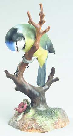 Bird Figurines Blue Tit - Boxed