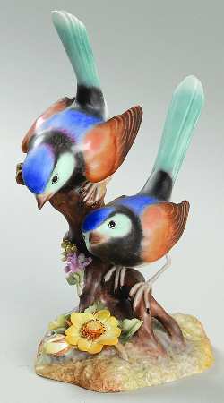Bird Figurines Fairy Wrens - Boxed