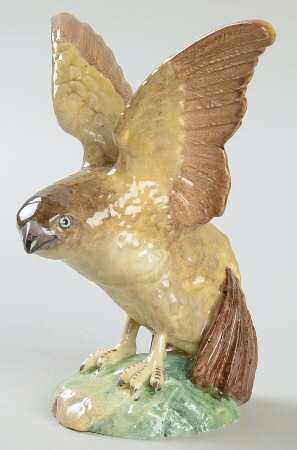 Bird Figurines Hawk - No Box