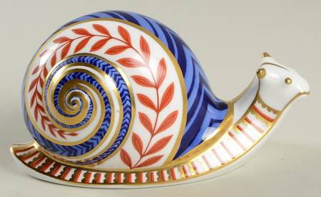 Imari Paperweight Collection Snail - No Box