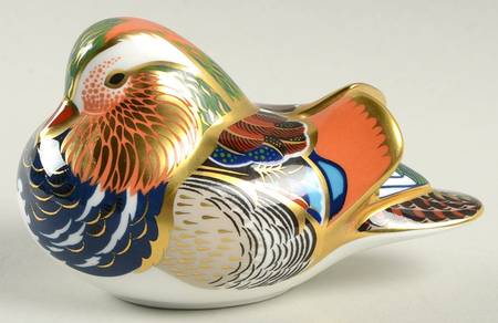 Imari Paperweight Collection Mandarin Duck - Boxed