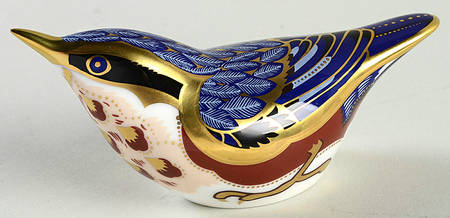 Imari Paperweight Collection Nuthatch - Boxed