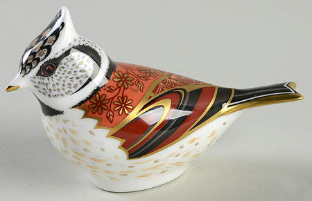 Imari Paperweight Collection Crested Tit - Boxed
