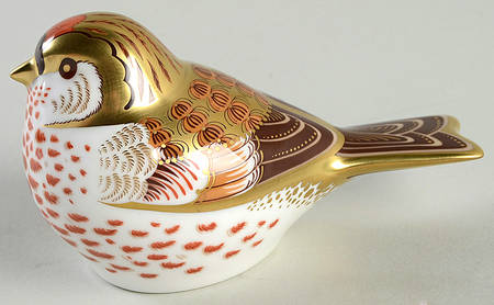 Imari Paperweight Collection Redpoll - No Box