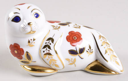 Imari Paperweight Collection Seal - Boxed