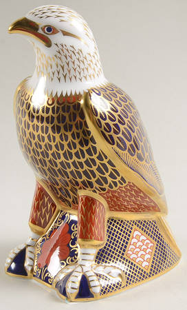 Imari Paperweight Collection Bald Eagle (Gumps) - With Box 49a