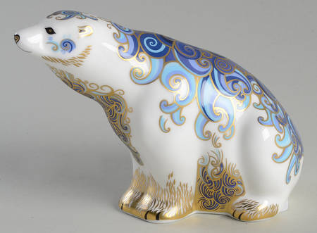 Imari Paperweight Collection Aurora Polar Bear - Boxed