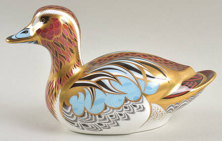 Imari Paperweight Collection Duck - Guild Exclusive  - 409 With Box