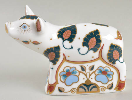 Imari Paperweight Collection Percy Piglet - Bx401 With Box