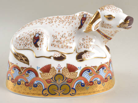 Imari Paperweight Collection Water Buffalo - No Box