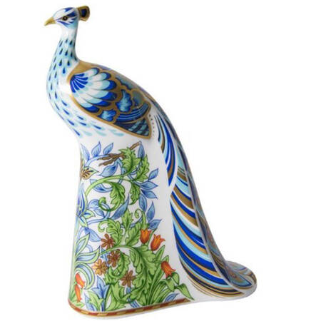 Imari Paperweight Collection Manor Peacock - Bx431 With Box