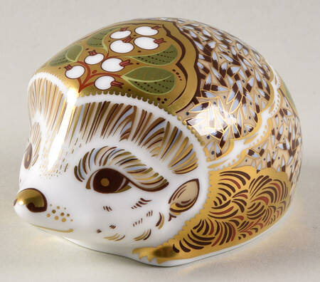 Imari Paperweight Collection Snowberry Hedgehog - Boxed