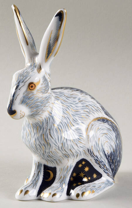 Imari Paperweight Collection Starlight Hare - With Box Bx367