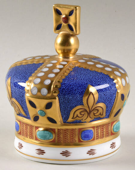 Imari Paperweight Collection Crown  - Boxed