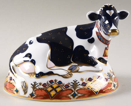 Imari Paperweight Collection Friesian Cow-Buttercup - Boxed