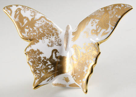 Imari Paperweight Collection Aves Gold Butterfly - Bx414 With Box