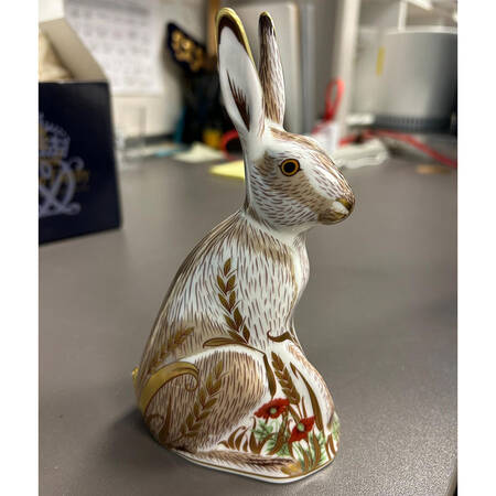 Imari Paperweight Collection Midsummer Hare - Boxed