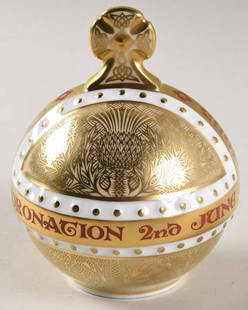 Imari Paperweight Collection Coronation Orb-Golden Jubilee - Boxed