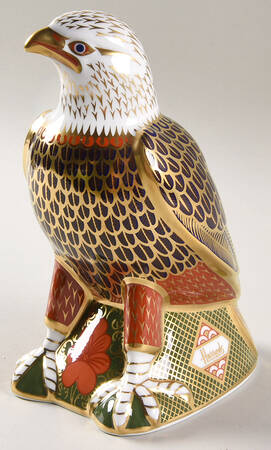 Imari Paperweight Collection Eagle-Harrods - Boxed