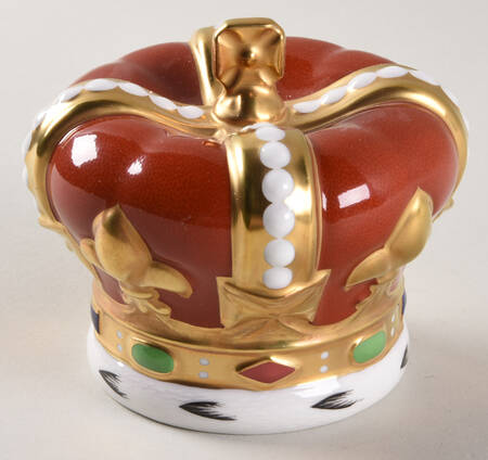 Imari Paperweight Collection Golden Jubilee Crown - Boxed