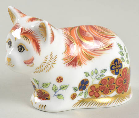 Imari Paperweight Collection Spice Kitten-Guild Exclusive - Box403 With Box