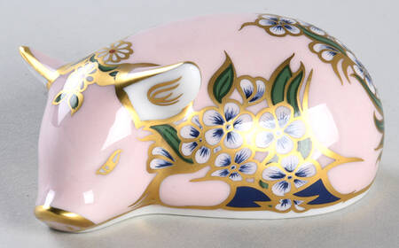 Imari Paperweight Collection Plumstead Piglet (Js) - No Box