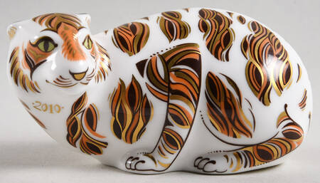 Imari Paperweight Collection Tiger-Chinese New Year - Boxed