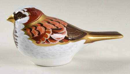 Imari Paperweight Collection House Sparrow - No Box