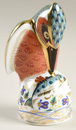 Imari Paperweight Collection Kingfisher - Bx472 With Box