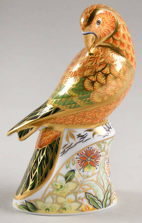 Imari Paperweight Collection Sun Parakeet - No Box