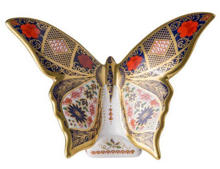 Imari Paperweight Collection Old Imari Butterfly - Boxed